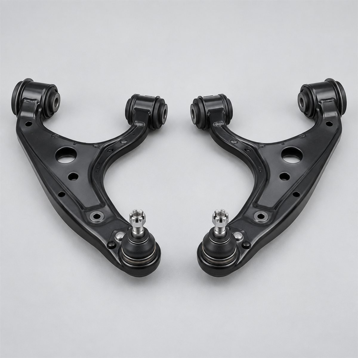 Representative lower control arm set