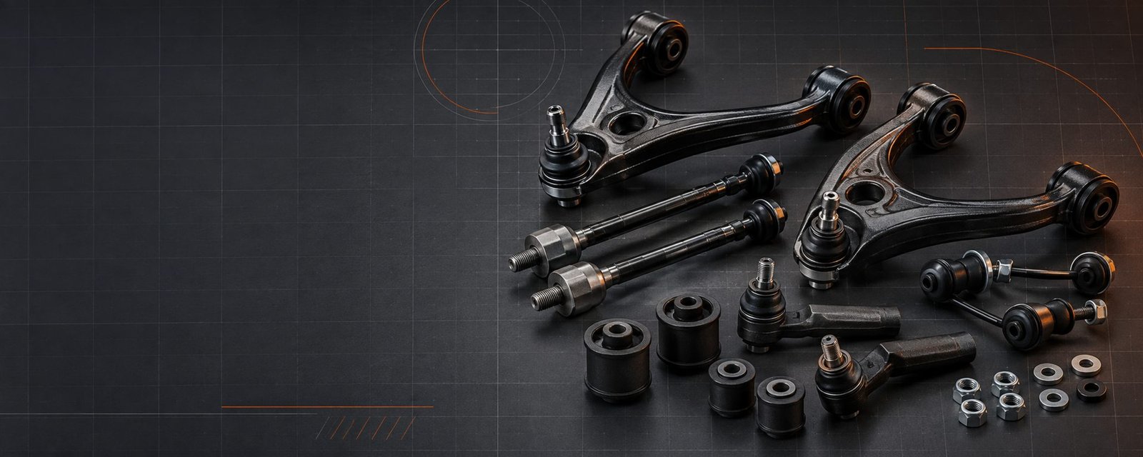 Representative steering and suspension parts for Mitsubishi Triton sourcing enquiries