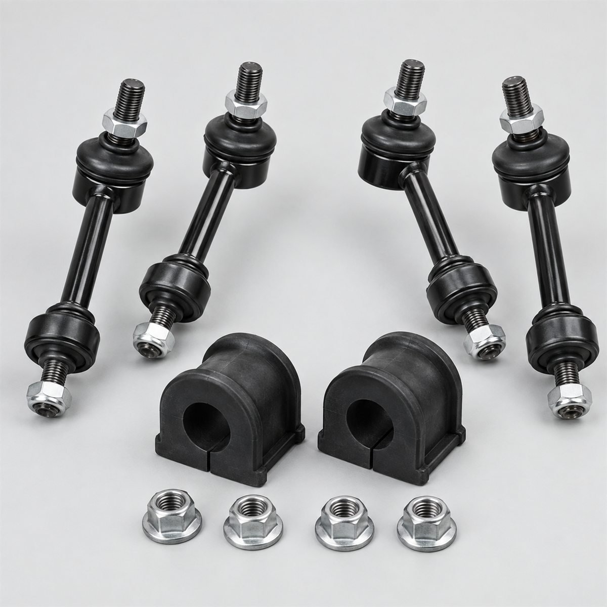 Representative stabilizer link and bushing service kit