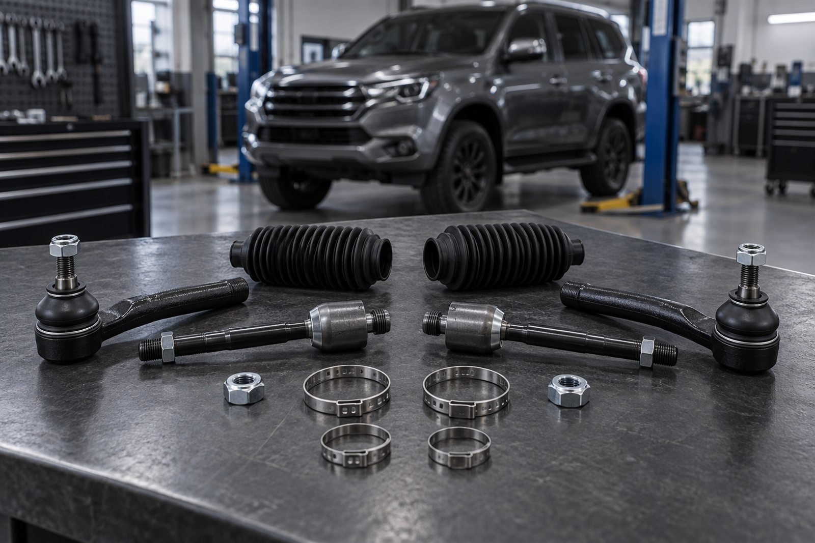 Representative Isuzu MU-X RJ steering and suspension sourcing program