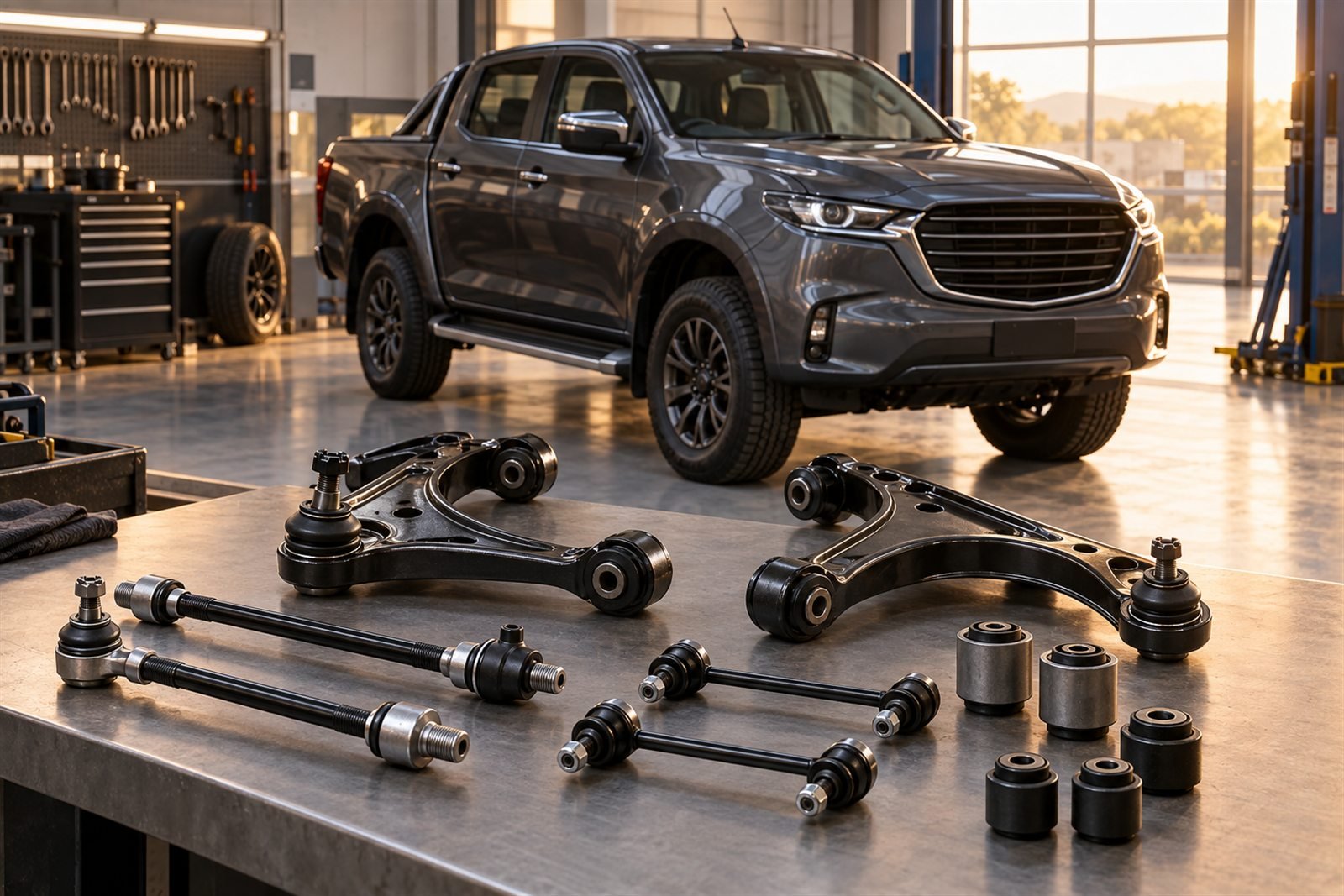 Representative Mazda BT-50 TF steering and suspension sourcing program