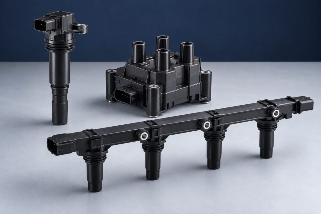 Representative unbranded ignition coil category: individual coil, pack and rail